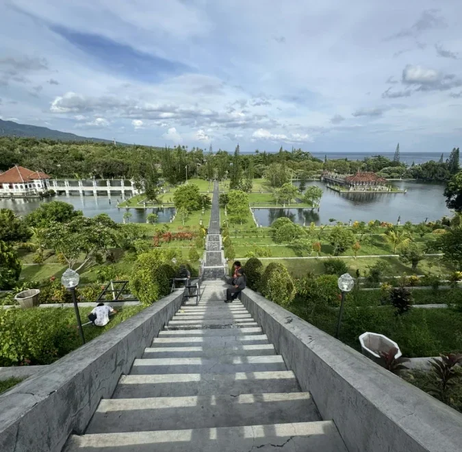 Pickup Padang Bai Harbor with East Bali Tour and Airport Drop