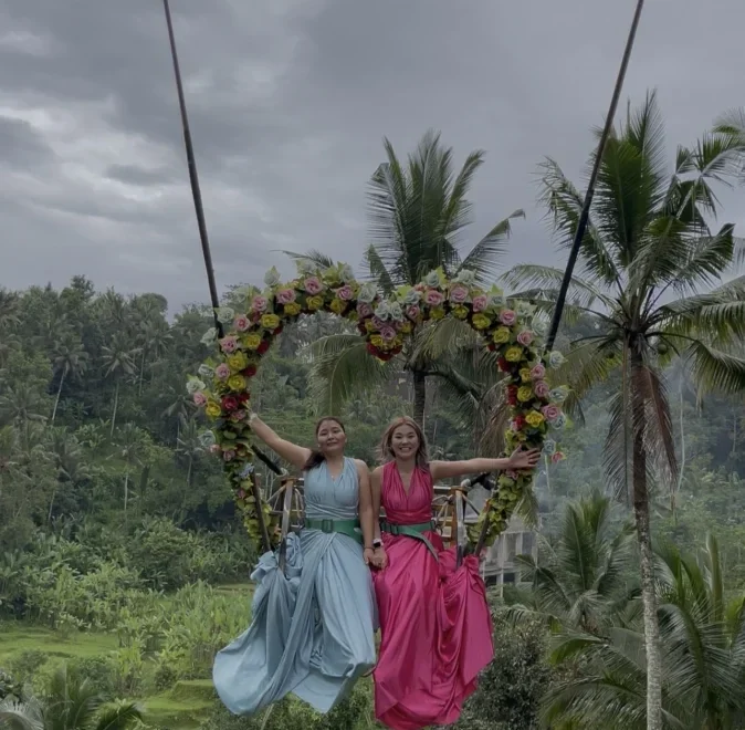 Ubud Happy Swing and Tanah Lot