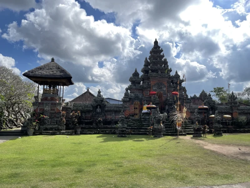 full day tour ubud barong dance waterfalls french couple